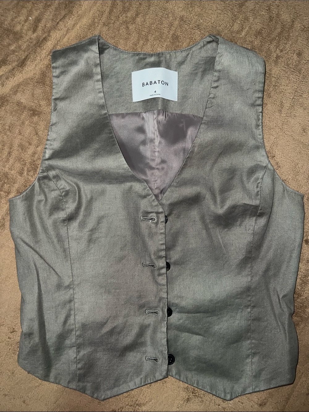 Babaron Dress Vest size 4